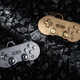 Metallic Retro Game Controllers Image 1