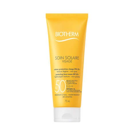 Non-Sticky Face Sunscreens