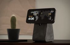 Cement-Made Smartphone Stands