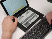 Dual-Display Keyboard-Free Laptops Image 2