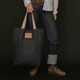 Oversized Denim Tote Bags Image 2