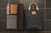 Oversized Denim Tote Bags Image 4