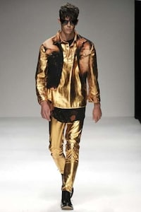 Shimmery Camouflage Menswear Image 6