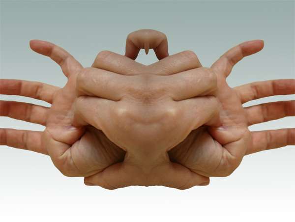Kaleidoscopic Pretzel Hands