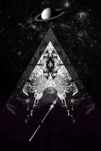 Space Age Psychedelic Art Image 8