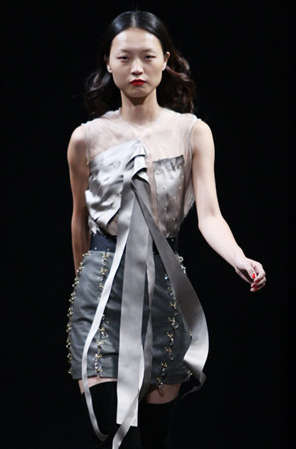 Crystalized Ribbon Dresses