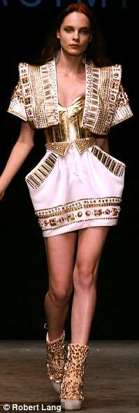Spiked Shoulder Fashion Image 6