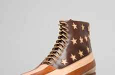 Rugged Patriotic Boots