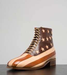 Rugged Patriotic Boots