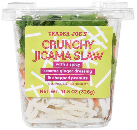 Ready-to-Eat Jicama Slaws