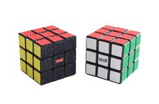 Branded Denim Puzzle Cubes