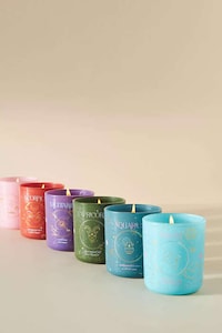 Colorful Zodiac Candles Image 1