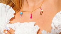 Ice Cream Charm Necklaces Image 1