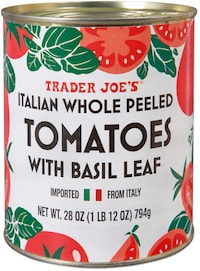 Basil-Infused Peeled Tomatoes Image 1