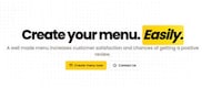 Customizable Digital Menus Image 1