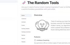 Unlimited Randomly Generated Tools