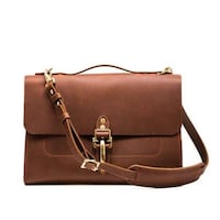 Ultra-Sophisticated Leather Travel Bags Image 2
