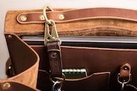 Ultra-Sophisticated Leather Travel Bags Image 4
