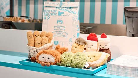 Dish-Inspired Plushie Pop-Ups