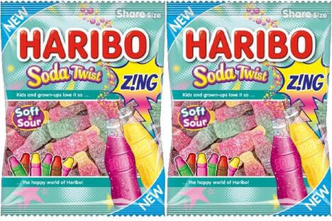 Sour Soda-Flavored Candies