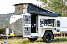 Pop-Up Family-Friendly Camping Trailers