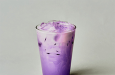 Pretty Purple Ube Lattes