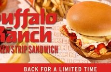 Buffalo Chicken Strip Sandwichs