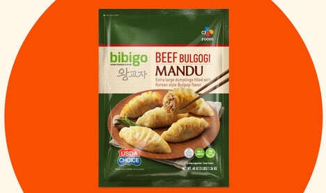 Packaged Korean Beef Dumplings