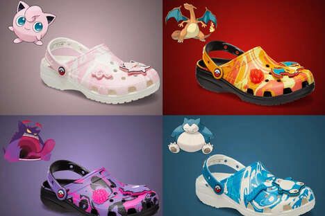 Cartoon-Inspired Comfort Footwear