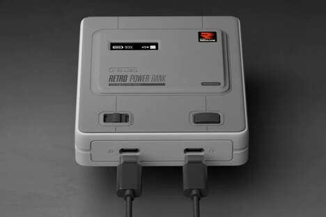 Nostalgic Gaming Power Banks