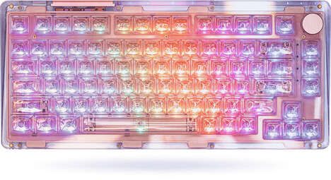 Crystal Gasket-Mounted Keyboards