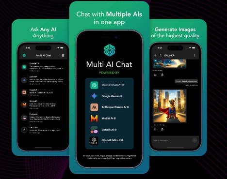 Multi AI Chat Interfaces