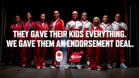 Parent-Honoring Olympic Campaigns