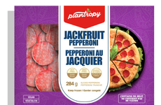 Jackfruit-Based Pepperoni Slices