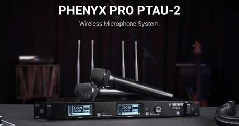 Clear Wireless Stage Microphones