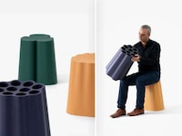 Sustainable Biophilic Stools Image 1