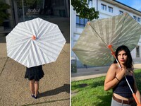 Space-Inspired Folding Umbrellas Image 1