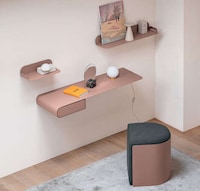 Curvaceous Floating Illusion Furniture Image 1
