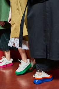 Sustainable Color-Blocked Sneakers Image 1