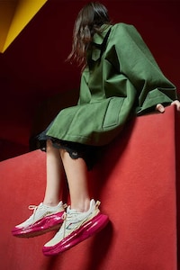 Sustainable Color-Blocked Sneakers Image 3