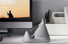 Sculptural Gondola-Inspired Speakers