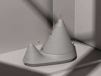 Sculptural Gondola-Inspired Speakers Image 7