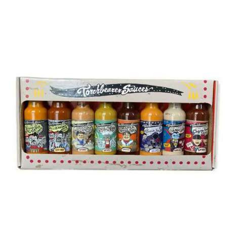 Art-Inspired Vibrant Sauces