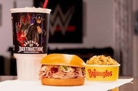 Wrestling-Celebrating Sandwich Combos Image 1