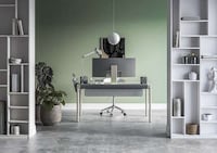 Stealthy Minimal Adjustable Desks Image 1