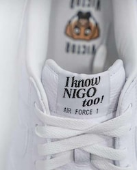 Minimal All-White Collaborative Shoes