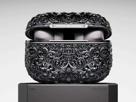 Intricately Artful Earbud Cases