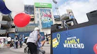 Family-Friendly LEGO Installations Image 1