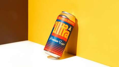 Retro-Inspired Beer Cans