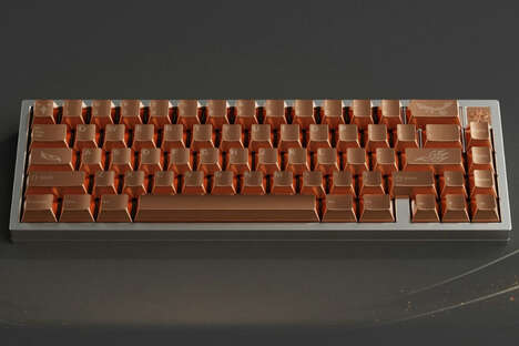 Rosy Copper Keycap Sets